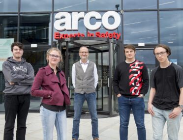 Former Ron Dearing UTC students are in safe hands with apprenticeships at Arco cover image