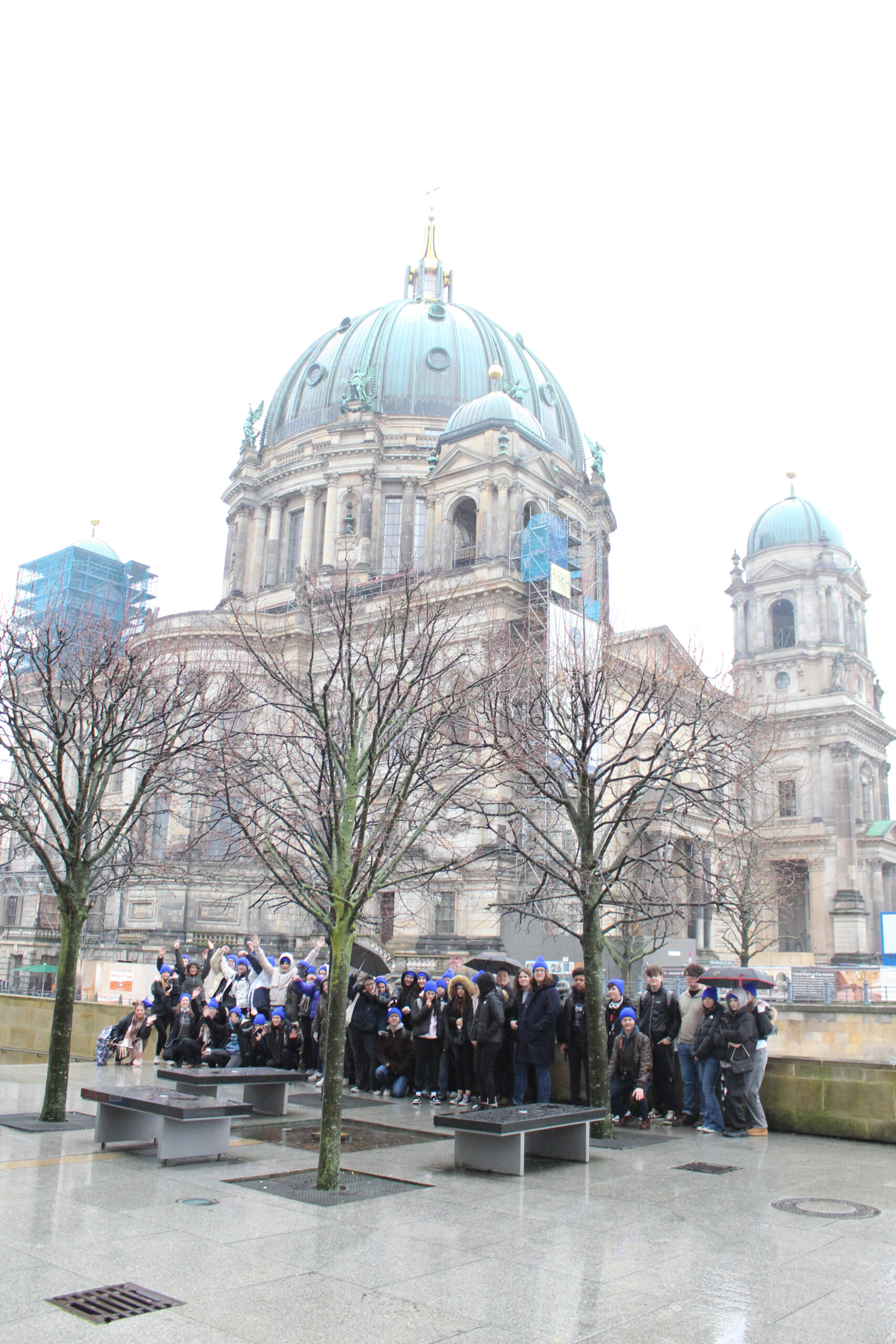 Berlin visit inspires Ron Dearing English and Creative students Ron